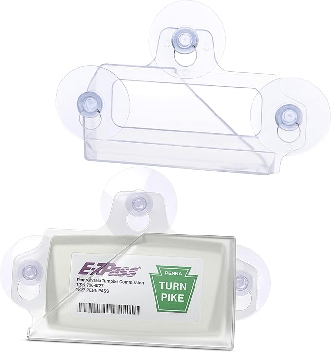 Suction EZpass holder