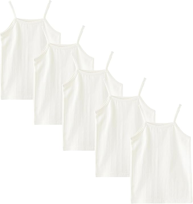 Spaghetti strap undershirts without&nbsp;bows