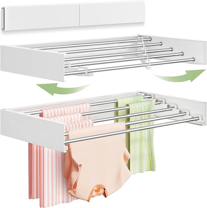 Foldable wall mounted drying&nbsp;rack