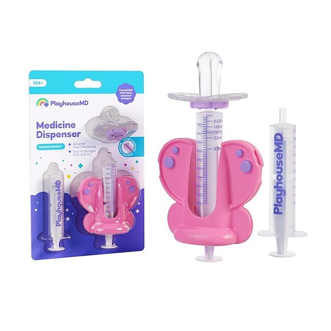 Medicine pacifier dispnser 