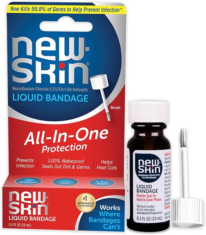 Liquid bandage for cuts at awkward places $6.99 