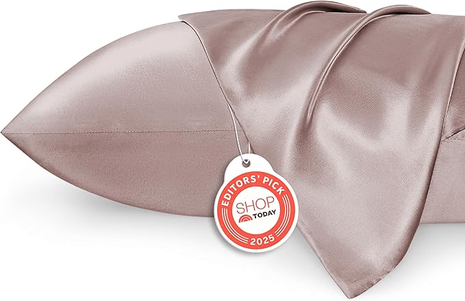 Satin pillowcase to keep makeup on overnight $9.99