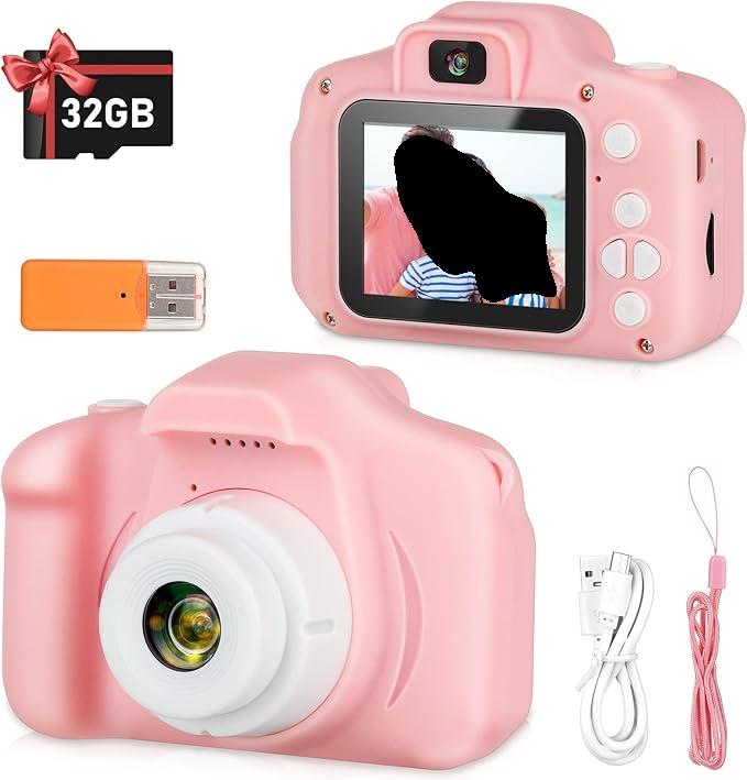 Kids camera with video, games, funny filter and magic editor. Just $18