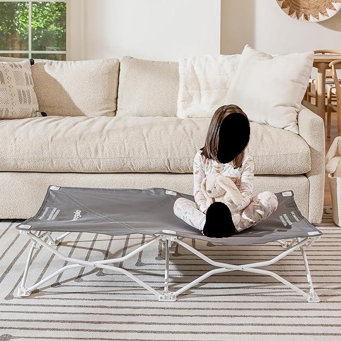 Toddler folding bed. Perfect for travel. $24