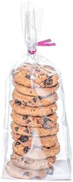 Flat bottom cellophane bags