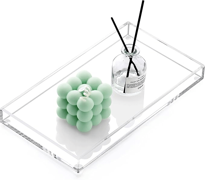 Acrylic tray few sizes $15