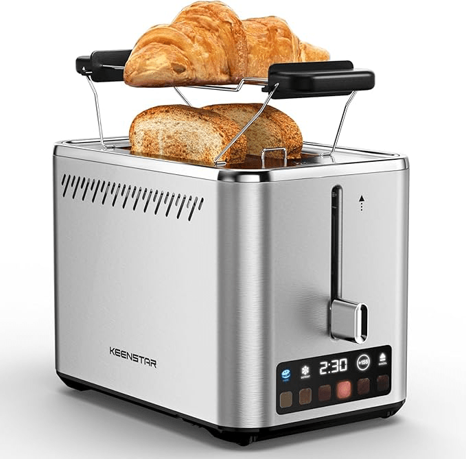 Toaster and defrost your bagel at the same time