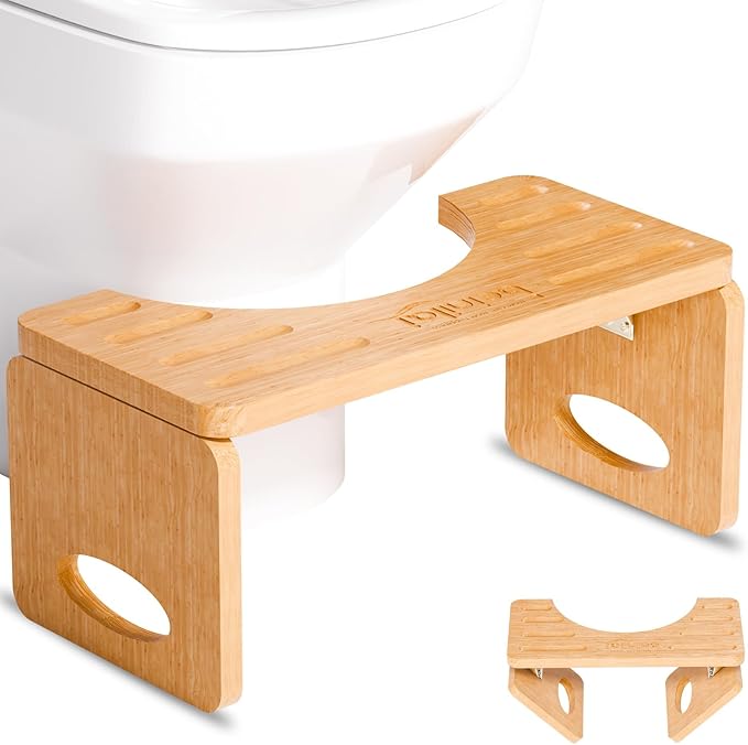 Foldable toilet stool