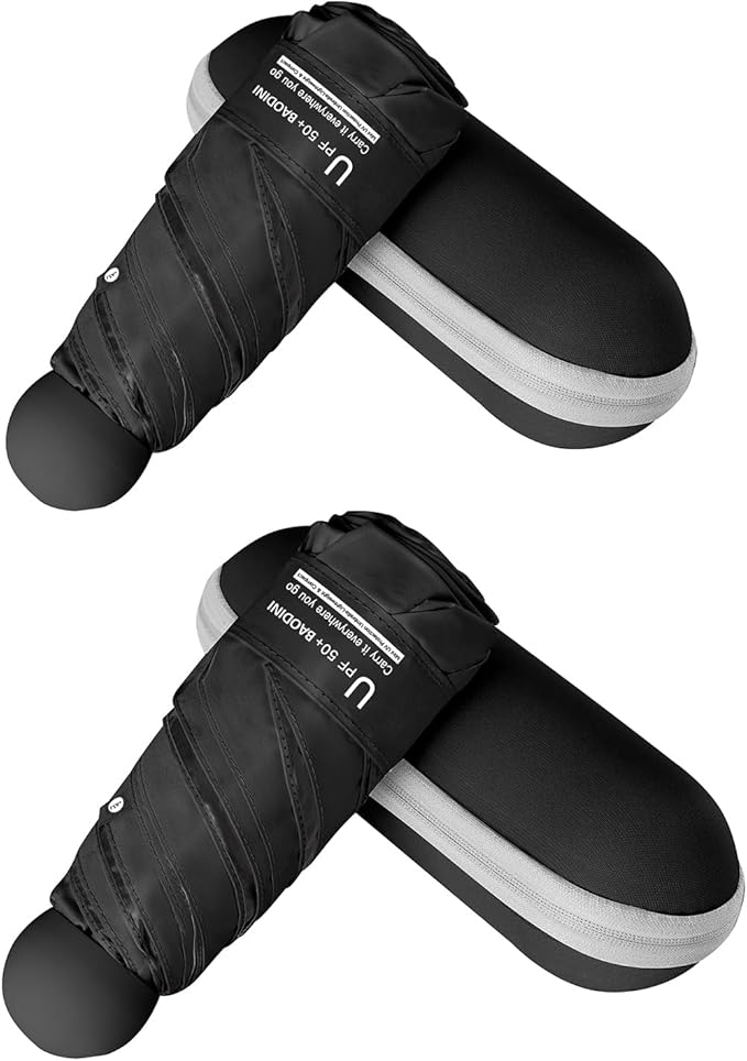 Pocket sized umbrellas with case